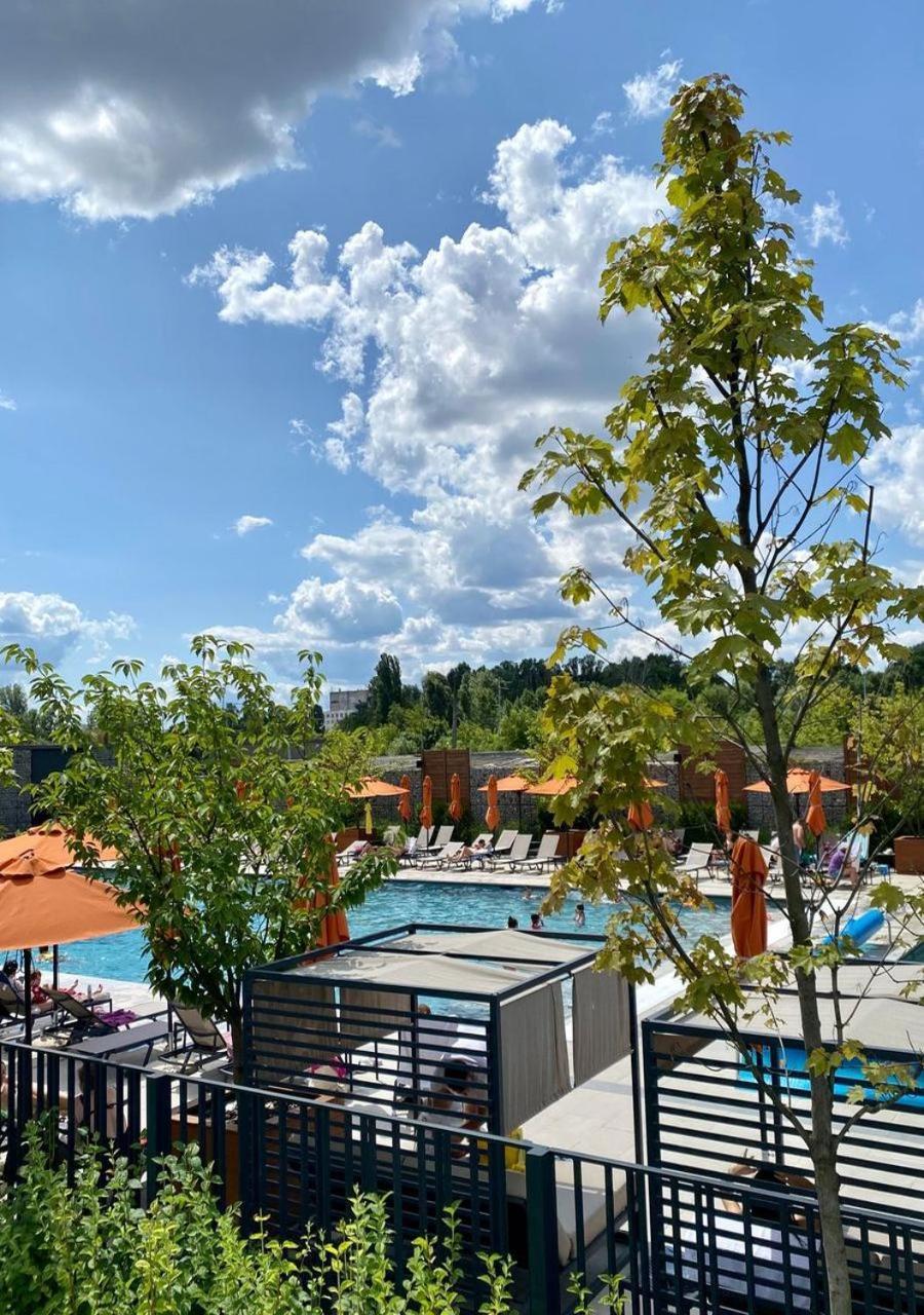 Hotel Найкращий Жк Києва Файна Таун Закрита Територія Kiev Esterno foto